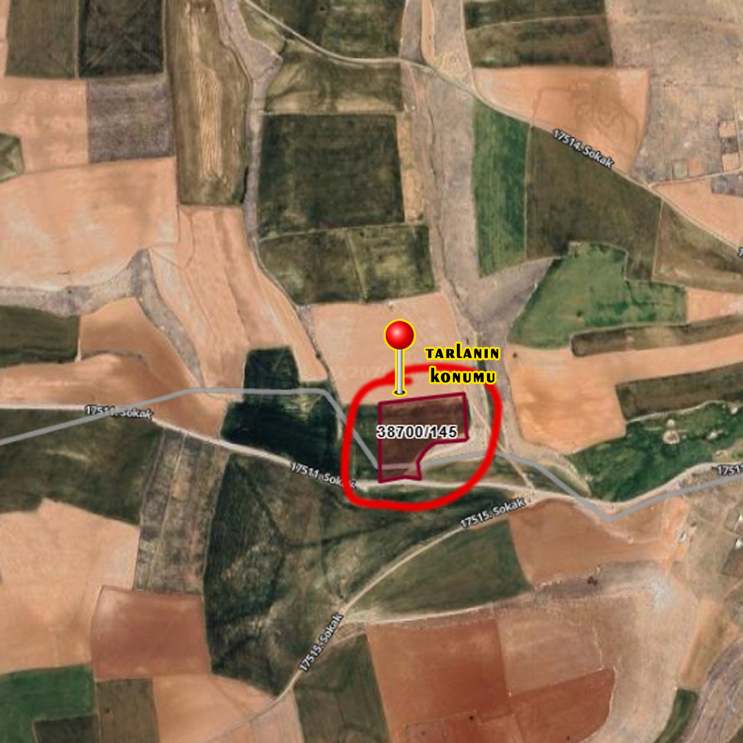 Meram Boyalı'da Satılık Tarla - Müstakil - 12.408 M2