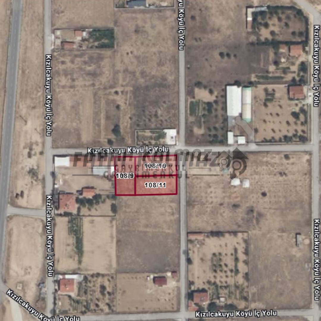 Selçuklu Kızılcakuyu'da Satılık Arsa - Müstakil Tapu - 627 M2