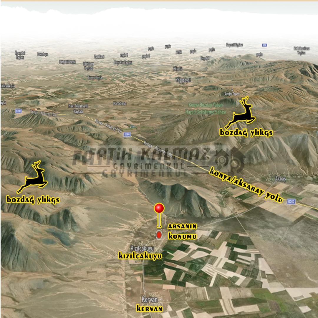 Selçuklu Kızılcakuyu'da Satılık Arsa - Müstakil Tapu - 627 M2