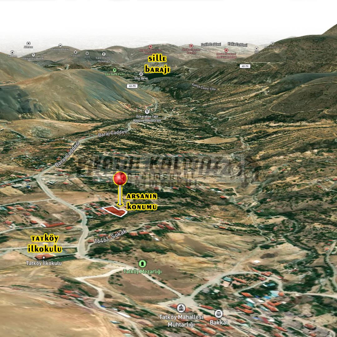 Selçuklu Tatköy'de Satılık Arsa - Müstakil - 1.952 M2