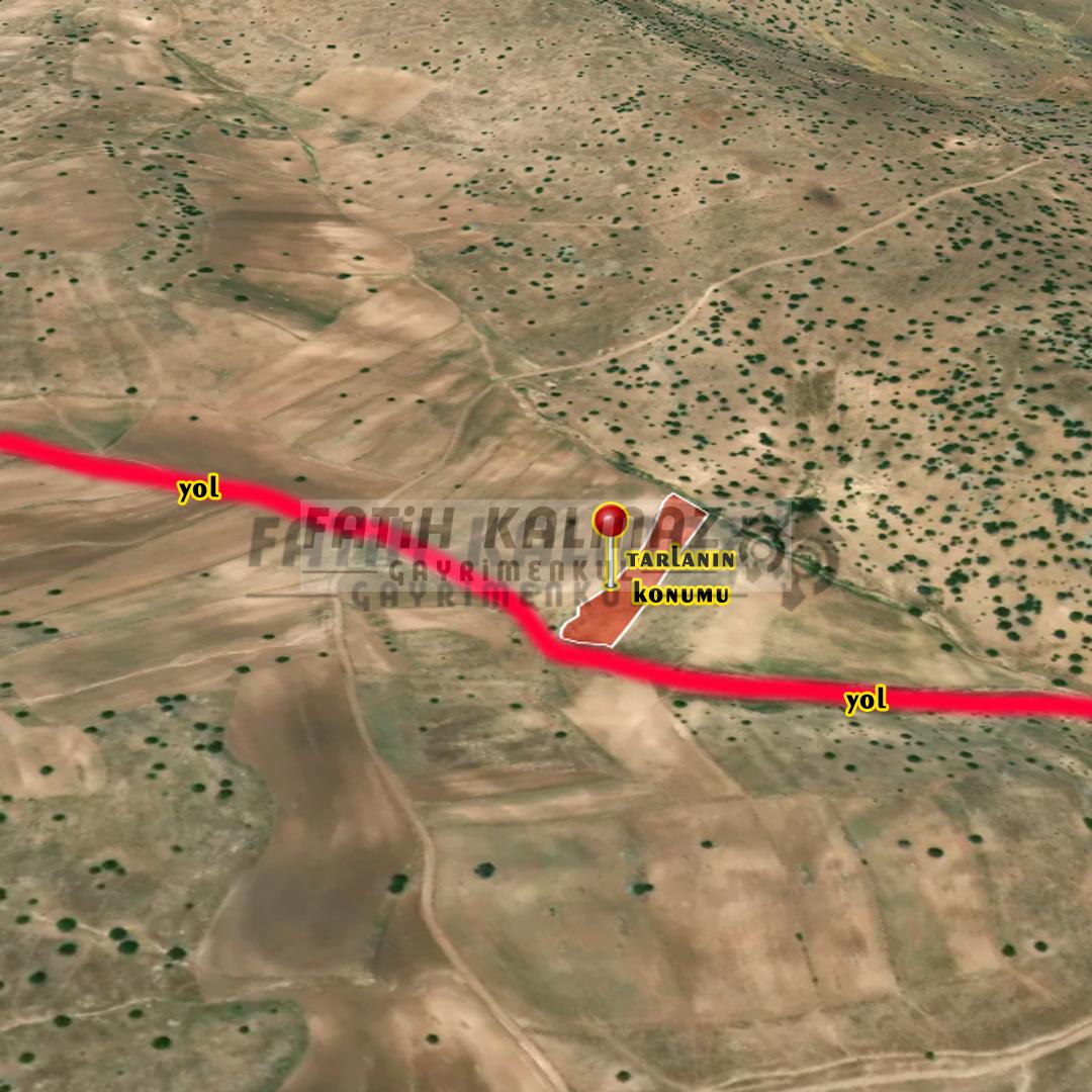 Meram Kilistra'da Satılık Tarla - Müstakil Tapu - 4.635 M2