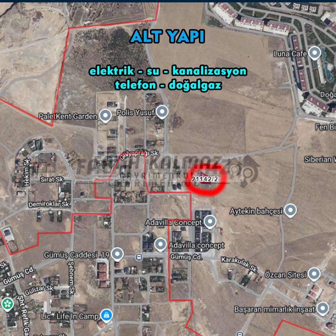 Selçuklu Selahattin Eyyubi'de Satılık Arsa - Müstakil - 746 M2