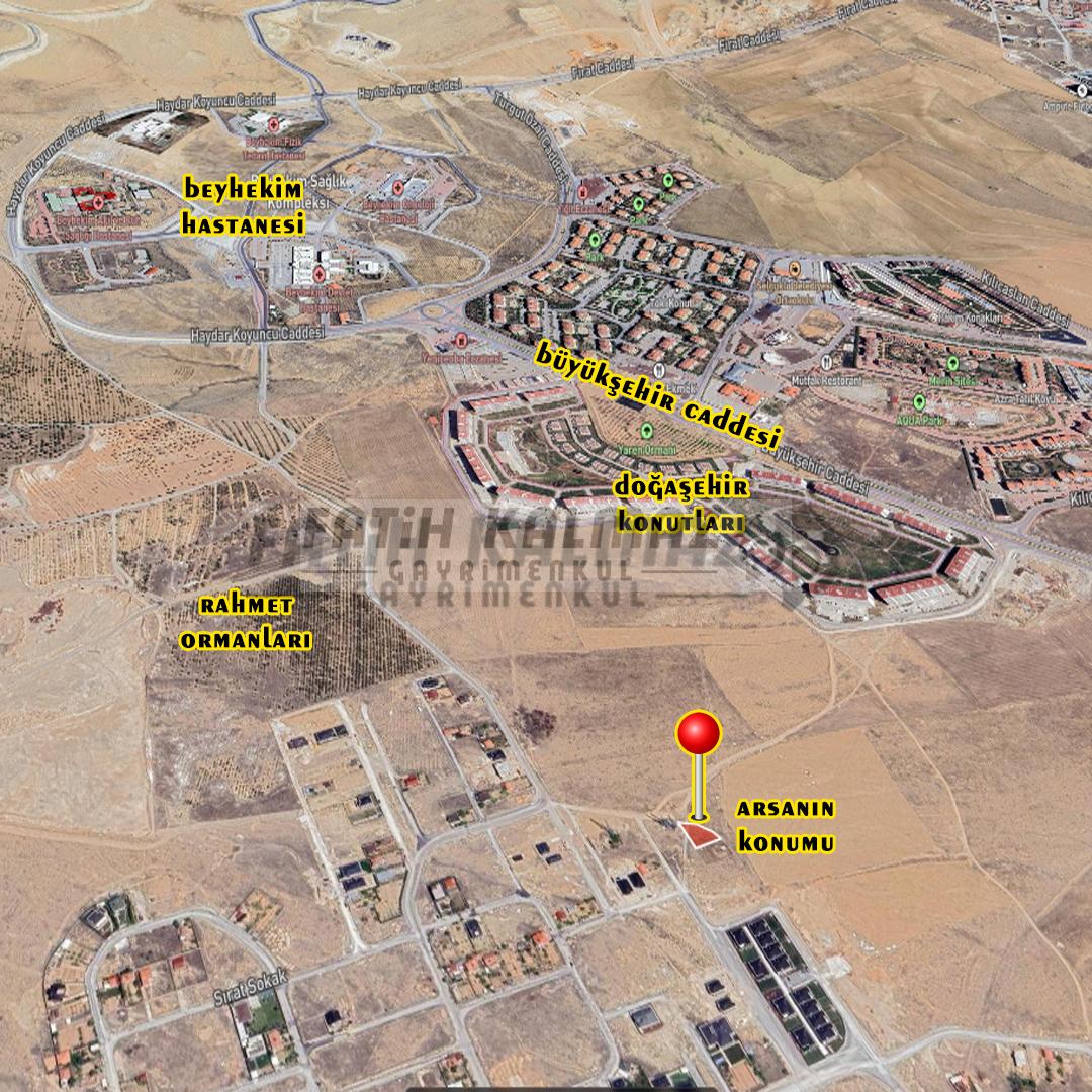 Selçuklu Selahattin Eyyubi'de Satılık Arsa - Müstakil - 746 M2