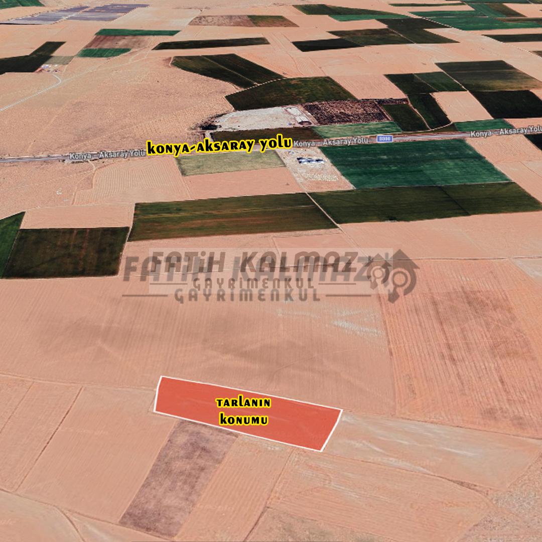 Karatay Kızören'de Satılık Tarla - Müstakil Tapu - 24.200 M2