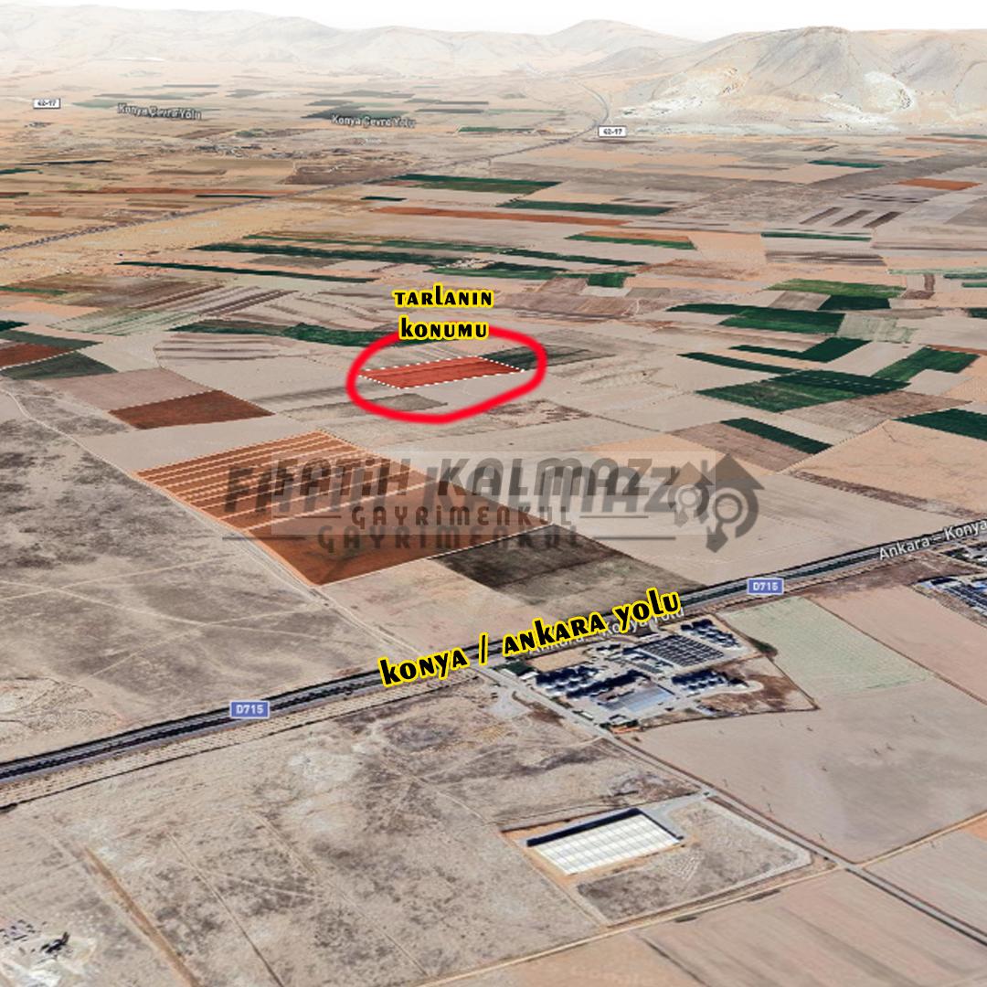 Selçuklu Aşağıpınarbaşı'nda Satılık Tarla - Hisseli - 6.065 M2