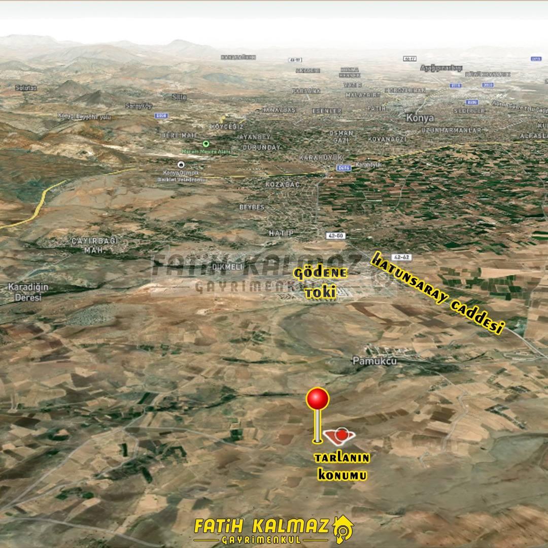 Meram Pamukçu'da Satılık Tarla - Müstakil - 27.553 m2