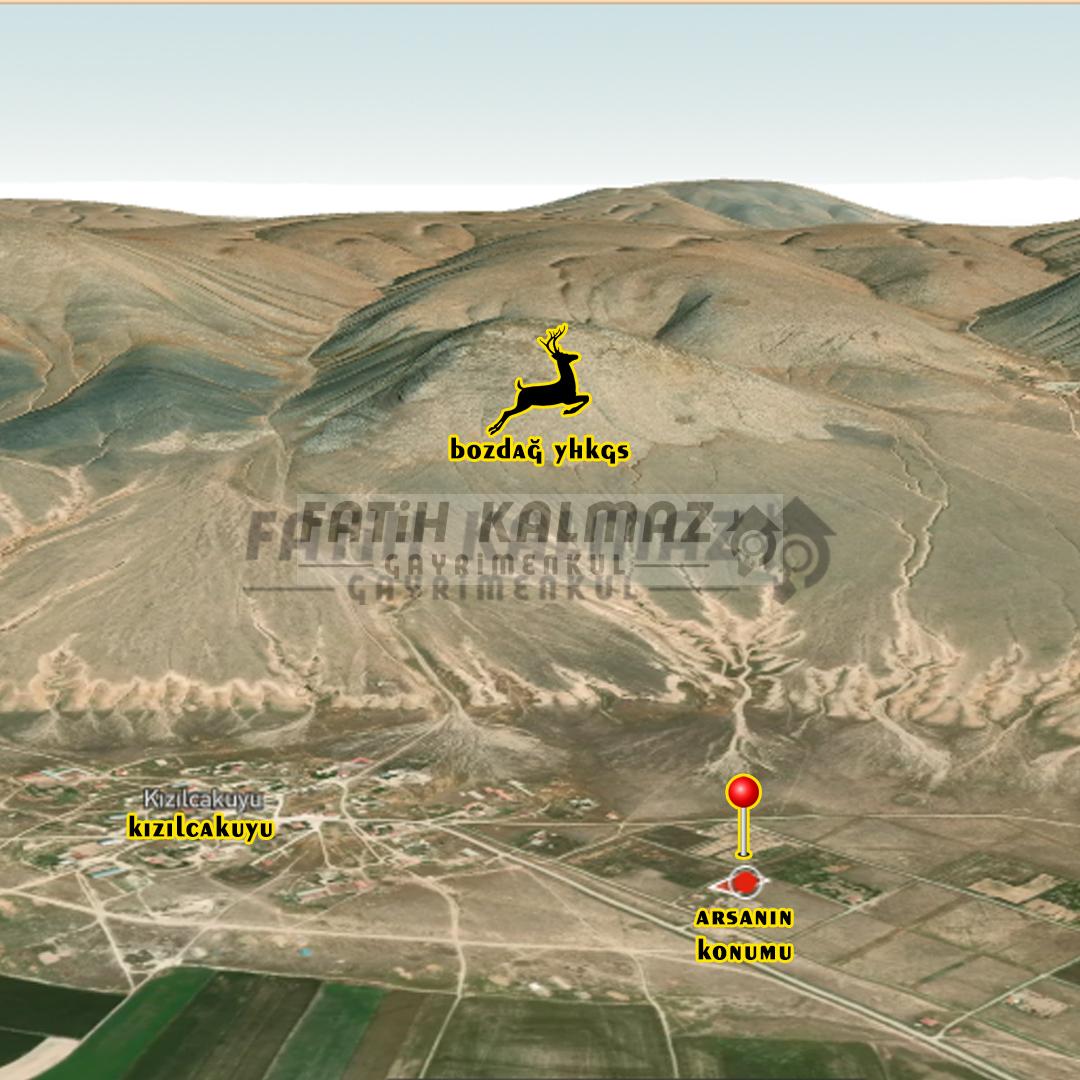 Selçuklu Kızılcakuyu'da Satılık Arsa - Müstakil Tapu - 630 M2