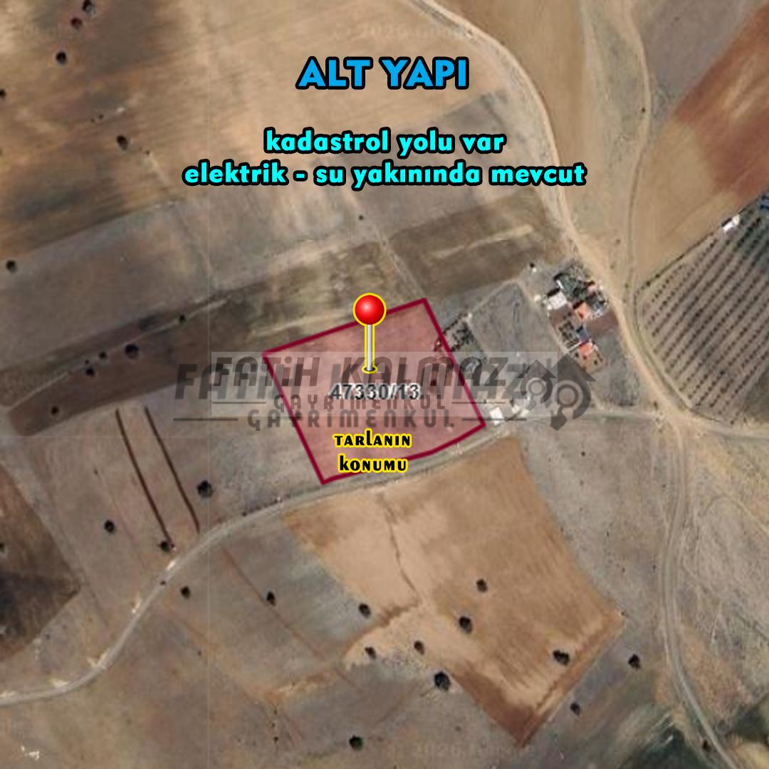 Meram Çayırbağı'nda Satılık Tarla - Müstakil Tapu - 10.341 M2