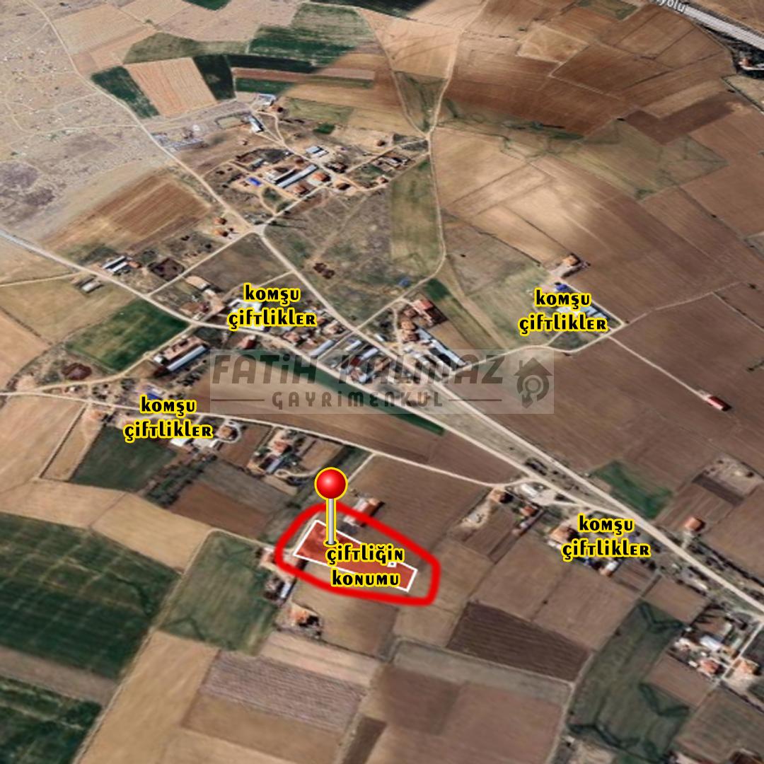 Çumra Alibeyhüyüğü'da Satılık Çardak - Büyükbaş - Küçükbaş - 6.729 M2