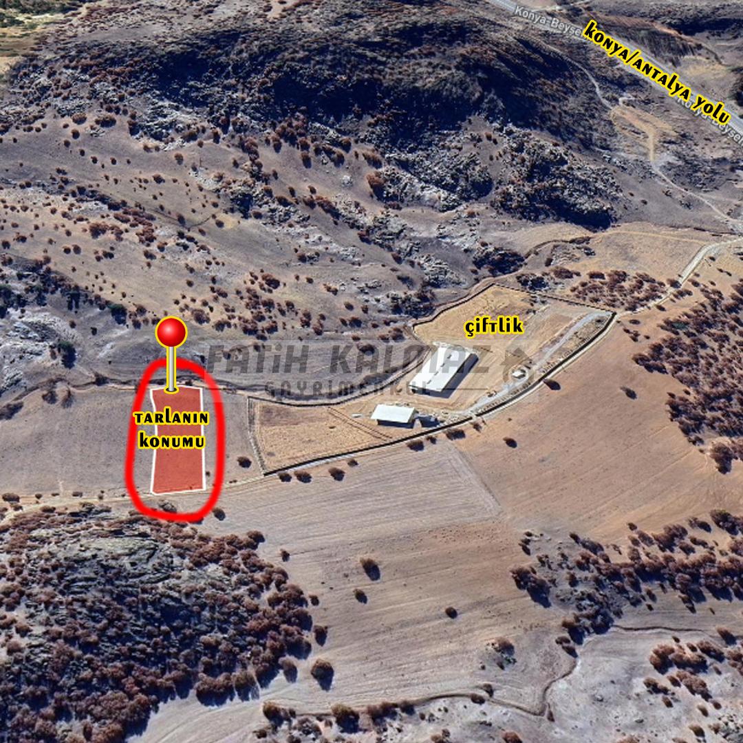 Meram Kızılören'de Satılık Tarla - Müstakil Tapu - 4.145 M2
